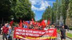 حضور كفاحي للحزبين الشيوعيين اليوناني و التركي في تظاهرة ضد قمة مجموعة السبع في ميونيخ