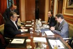 Treffen von Dimitris Koutsoumbas mit dem Präsidenten der Republik Zypern