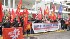 Protestaktion gegen die inakzeptable antikommunistische Verfolgung der Kommunistischen Partei Polens